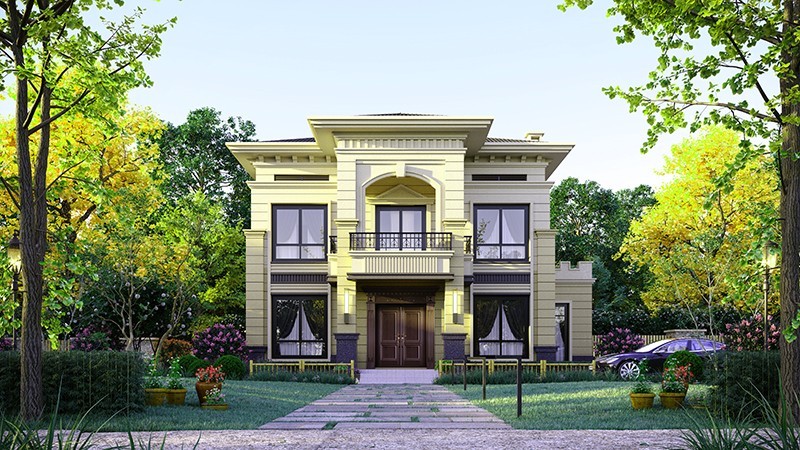 十堰中式合院住宅，开放庭院与邻里乡亲更亲近